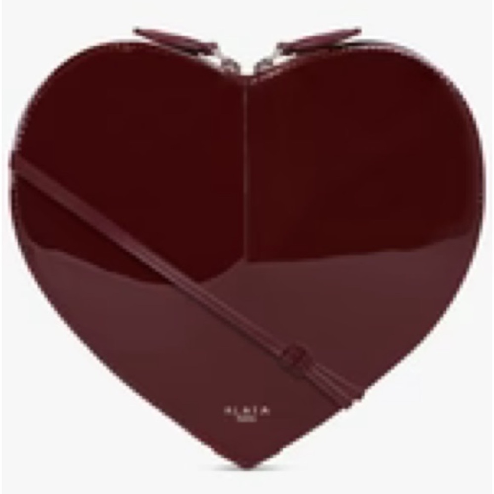 Alaïa Le Coeur patent leather crossbody bag - Picture 5 of 5